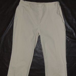 Gap Women's - Form Fitting Side Fastening/Zipper Dress Casual Capri Pant